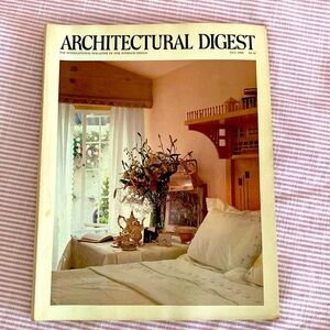 Vintage July 1984 Architectural Digest Magazine